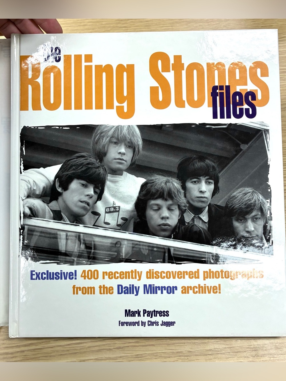 The Rolling Stones Files Hardcover Photo Book -